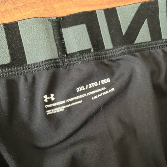 Under Armour | BUNDLE teal sweatpants & black heatgear compression leggings XXL - Picture 8 of 8